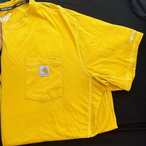 Carhartt Yellow Short Sleeve Tee